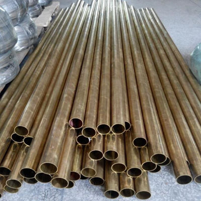 Yüksek sıcaklıklı dikişsiz bakır boru Yüksek basınç ≥99.9% Cu içeriği