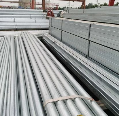 A106 Q235 Sıcak Daldırılmış Galvanizli Çelik Boru 21.3-114.3mm Dış Diametresi