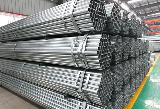 Q195 1 Inch Hot Dip Galvanize Çelik Boru Astm A53